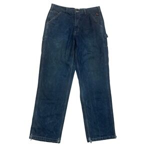 Tico Mela Flame Resistant FR Carpenter Jeans Denim Work Pants Size 34-32‎